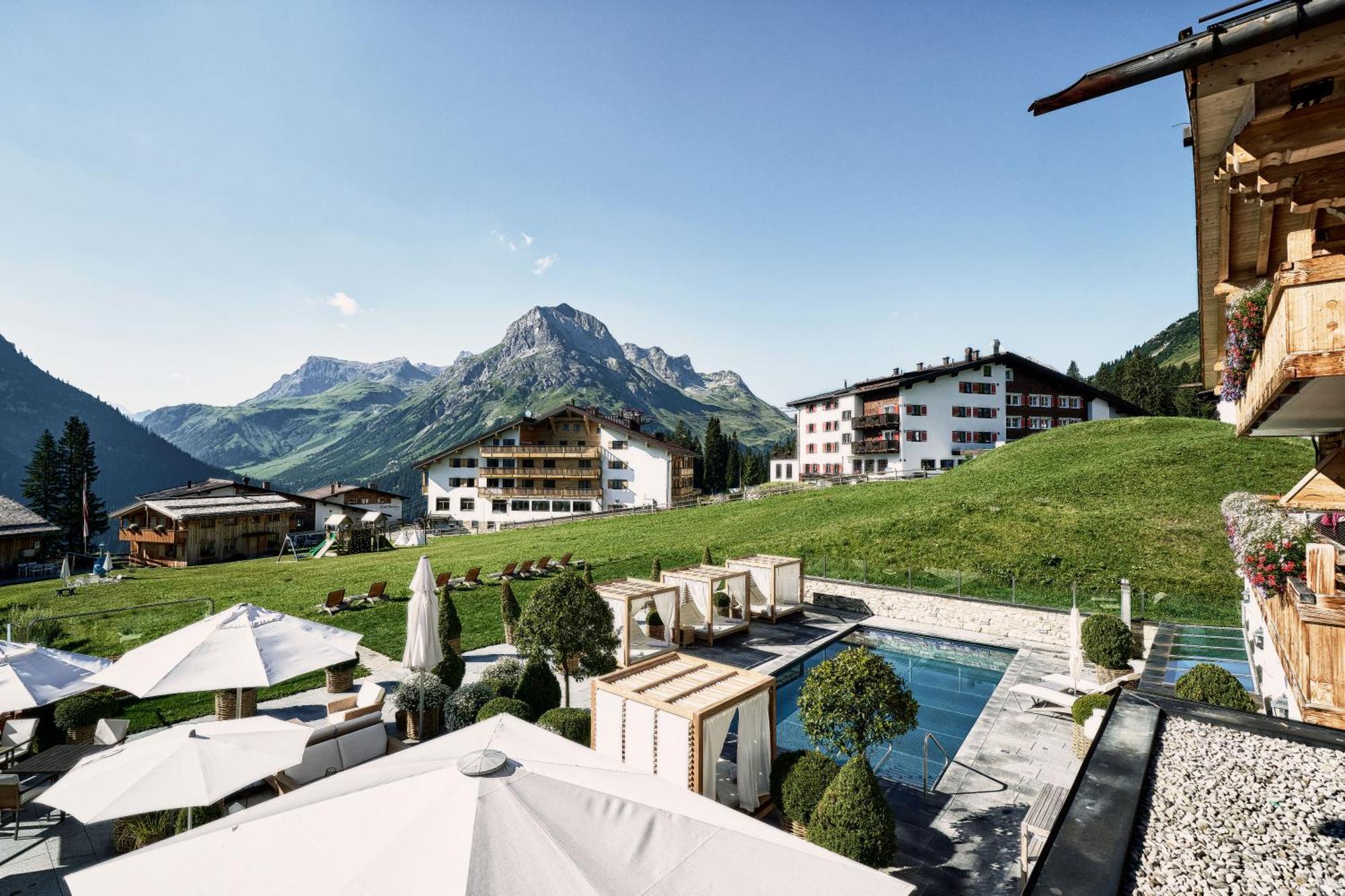 Burg Vital Resort Lech am Arlberg Exterior photo